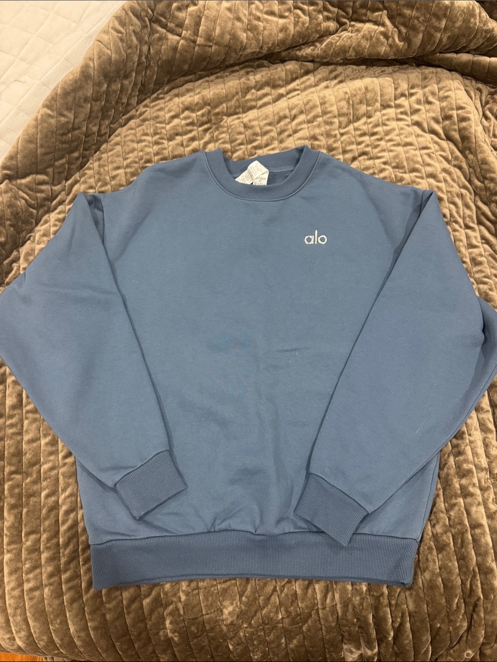 ALO Yoga Accolade Sweatshirt Bluestone